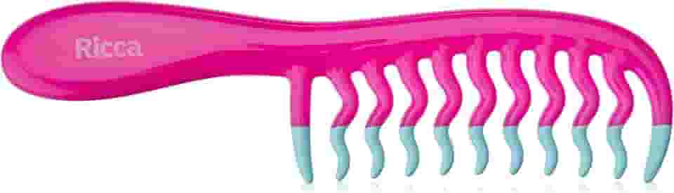 Ricca Pente Cachos & Ondas Pink
