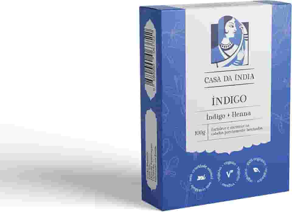 Henna Índigo Casa da Índia 100g