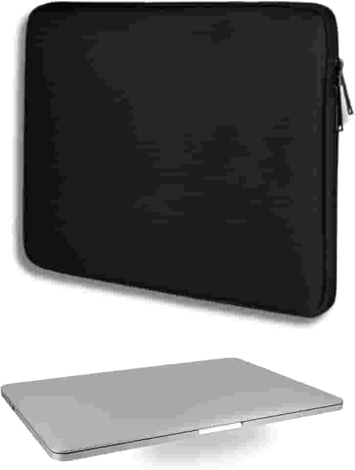 Capa Neoprene P/Notebook Macbook e Tablet até 15,6 Polegadas - Flexível, Macio, Resistente a Respingo, Poeira e Arranhões, Impermeável - Design Slim e Elegante - Proteção Premium com Zíper Reforçado