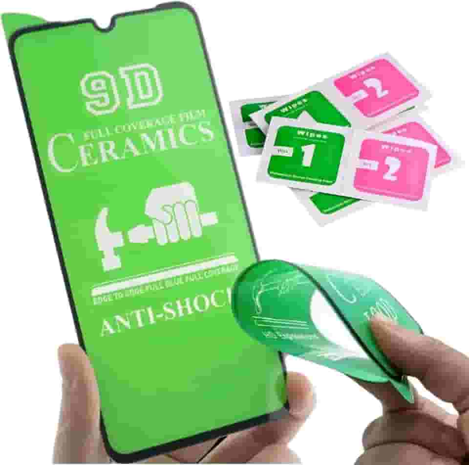 [GL CASES] Película Samsung Galaxy S20 FE Anti Risco Película S20 FE De Cerâmica 3D 9H Proteção Anti Impacto Com Cobertura Total Da Tela + Kit Limpeza Para Aplicação