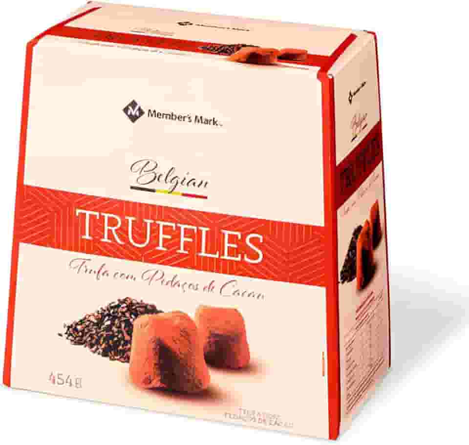 Trufas Belgas Cremosas Premium Importado da Bélgica