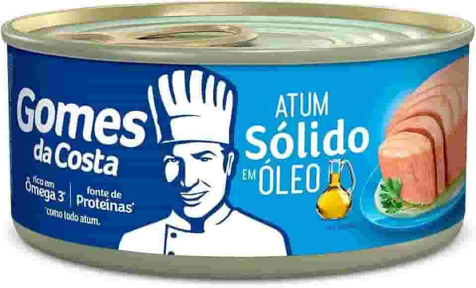 Atum Sólido Em Óleo Gomes Da Costa 170g