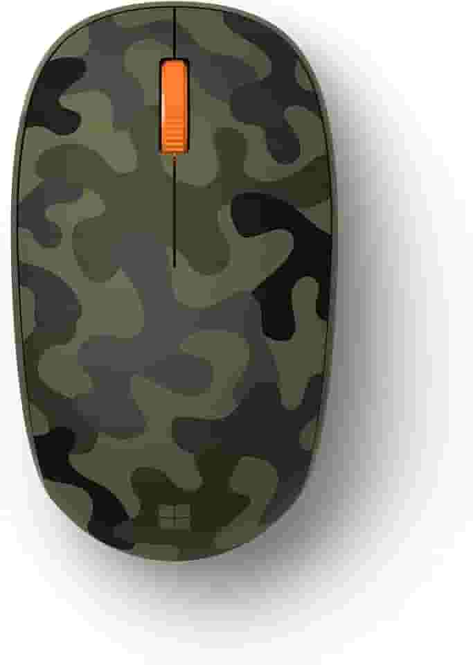 Microsoft Mouse camuflado moderno - floresta