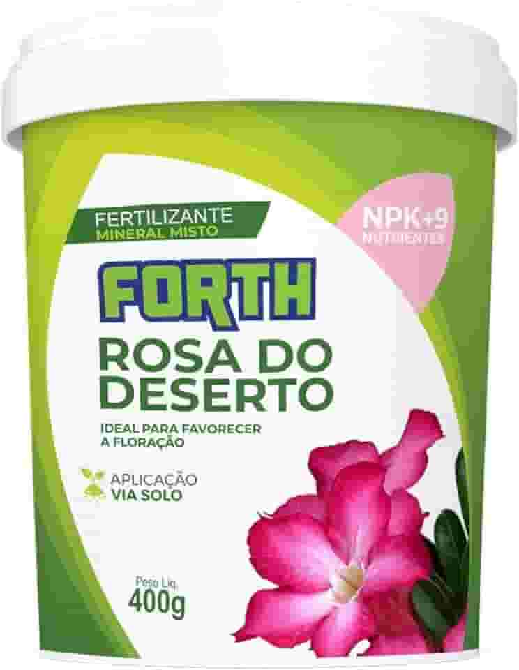 Adubo Fertilizante Forth Rosa Do Deserto 400g Floração Flor