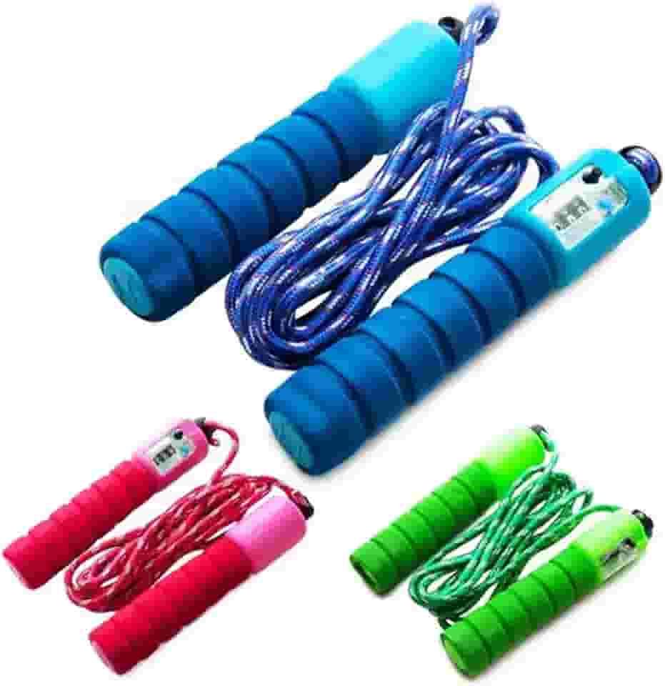 Corda Pular Conta Giro Esportiva Com Contador De Giros Academia Crossfit