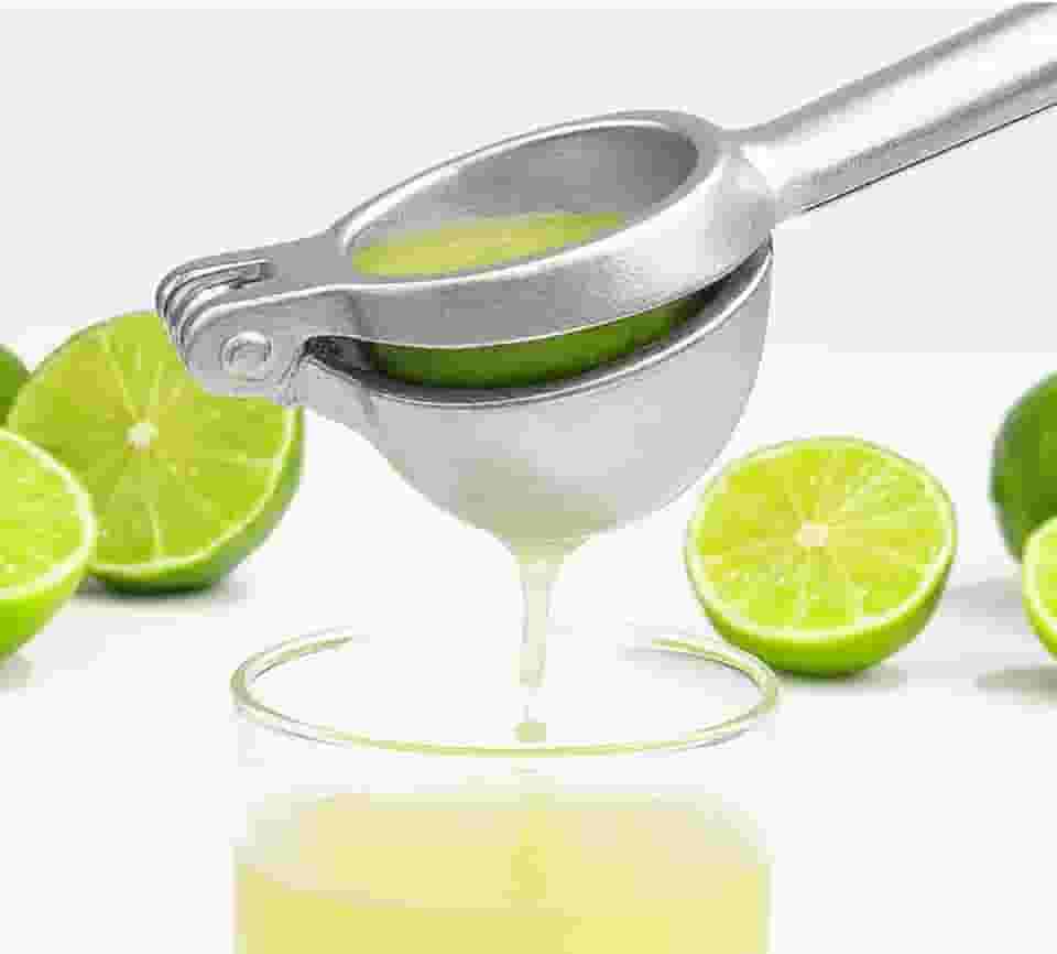 Espremedor Manual de Limão e Laranja Inox Pratico Drinks Bebidas