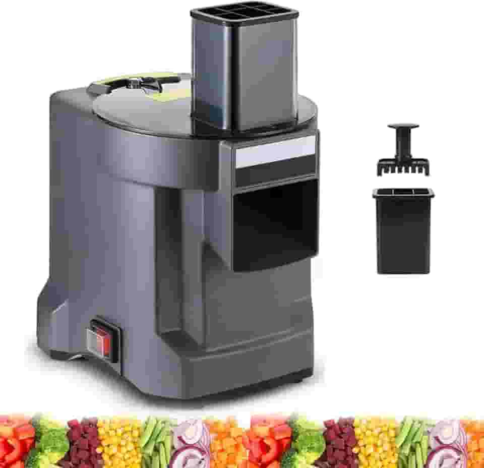 Fatiador de Legumes Eletrico,Cortador de Legumes,Cortador de Legumes Eletrico,picador elétrico de vegetais 3 em 1 e picador multifuncional ajustável