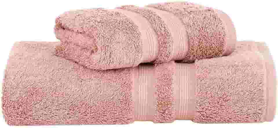 Jogo de Toalhas Buddemeyer Algodão Egípcio Banho Rosa 2 peças
