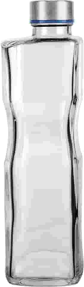 Euro Home - Garrafa de Vidro 1 litro H2O - VDR7269