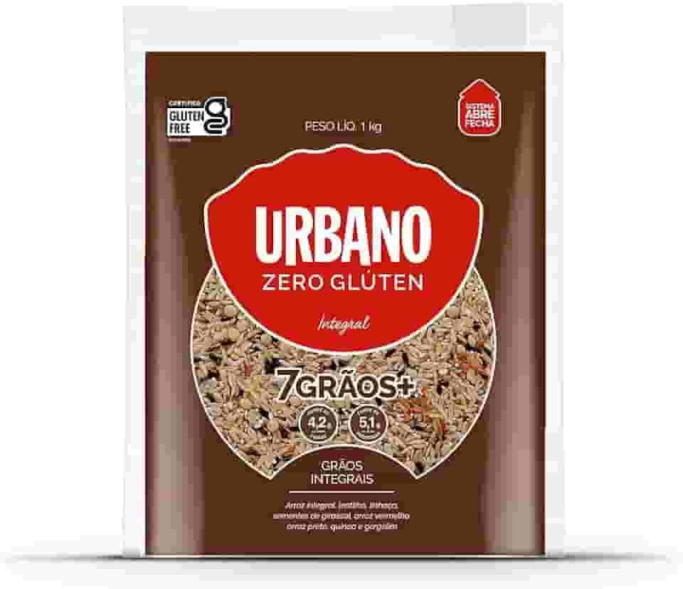 Urbano, Arroz 7 grãos + Integral - 1kg