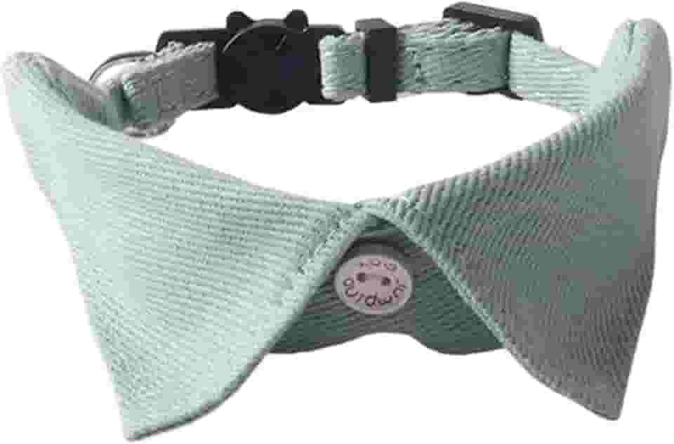 ShengQuanHao Gravata Borboleta Ajustável para Decoração de Gatinhos, Gravata Borboleta para Gatos, Bandana, Roupa de Noivado para Cães, Fruta Verde