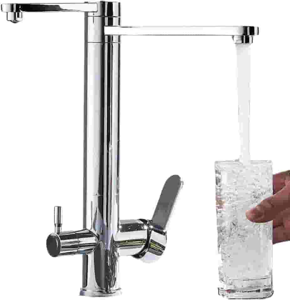 Torneira de Cozinha Gourmet com Suporte Filtro de Bancada Monocomando