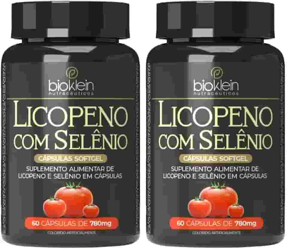 KIT 2X Licopeno com Selênio 780mg 60 cápsulas - Bioklein