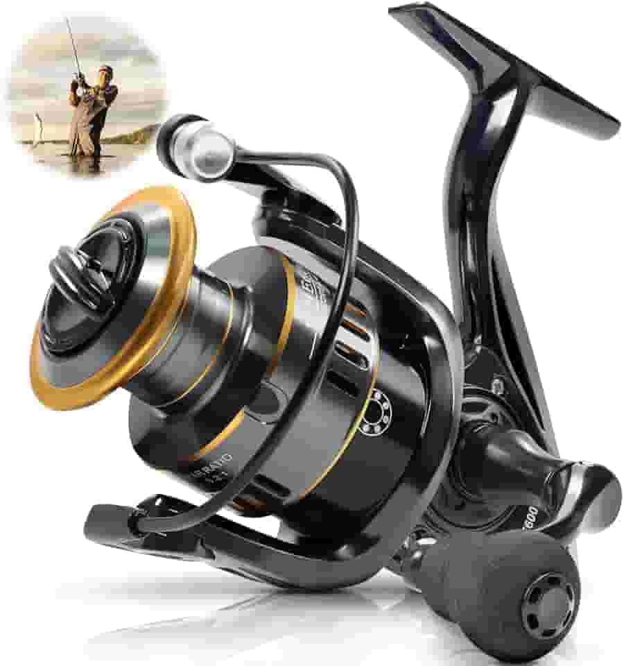 Molinete de Pesca Sports Carretel de Arremesso Longo, Perfil Baixo, 5.2:1