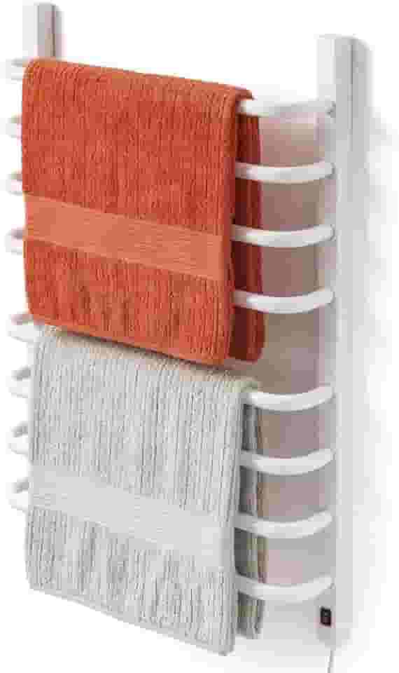 Toalheiro Térmico 110v para 2 Toalhas Fio Lado Direito Branco