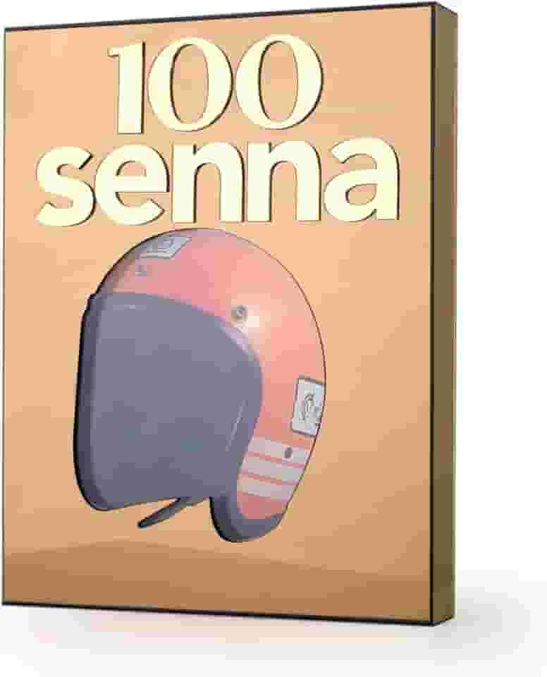 100 Senna - Edição de Luxo: Capa Capacete
