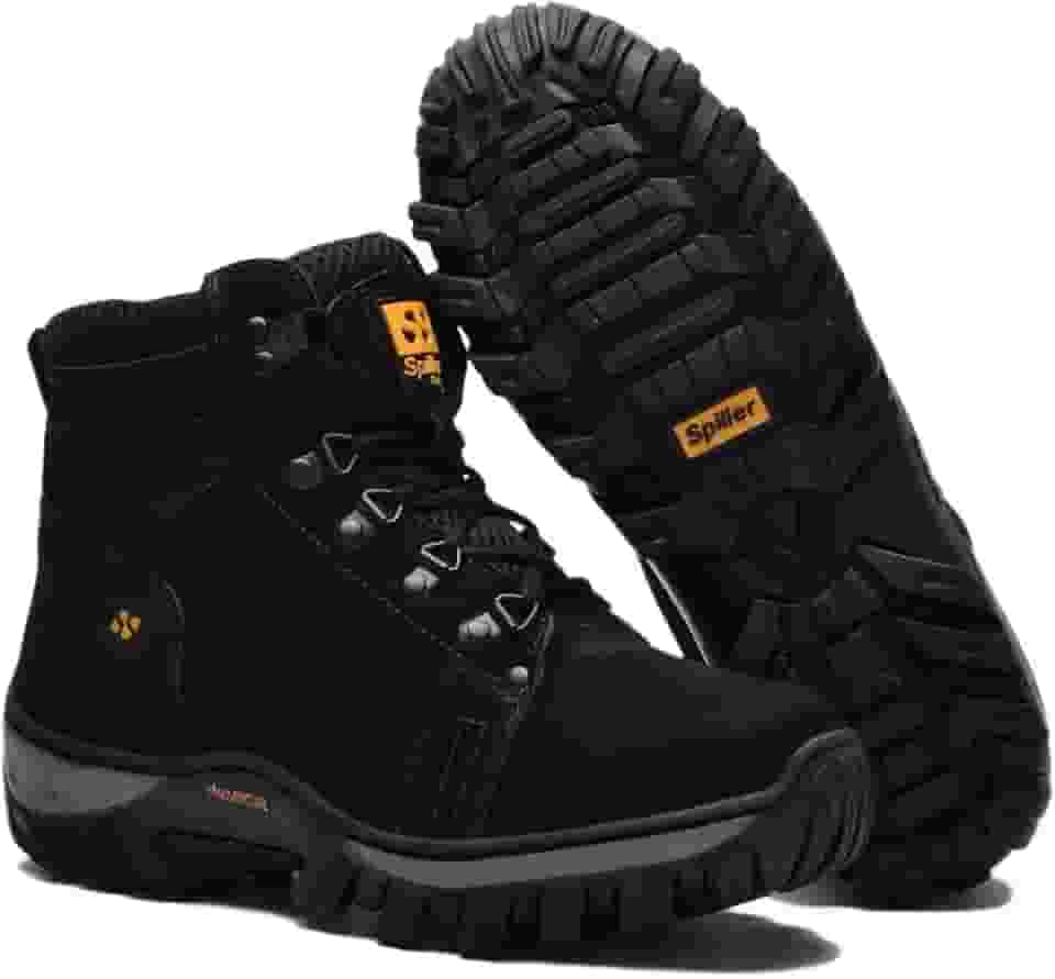 Bota Adventure Coturno Masculino Trail Spiller Shoes Casual - Preto
