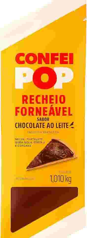Recheio Forneável Confeiteiro pop Chocolate ao Leite 1,010 kg – Harald