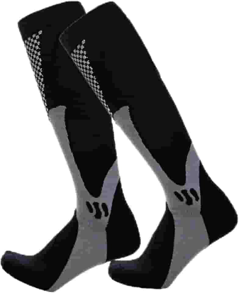 Meia de Alta Compressão Profissional Estimula Circulação Corrida Ciclismo Varizes Alívio