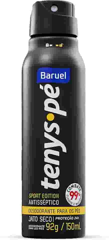 Tenys Pé Baruel Sport Edition Jato Seco 92g - Desodorante para os pés
