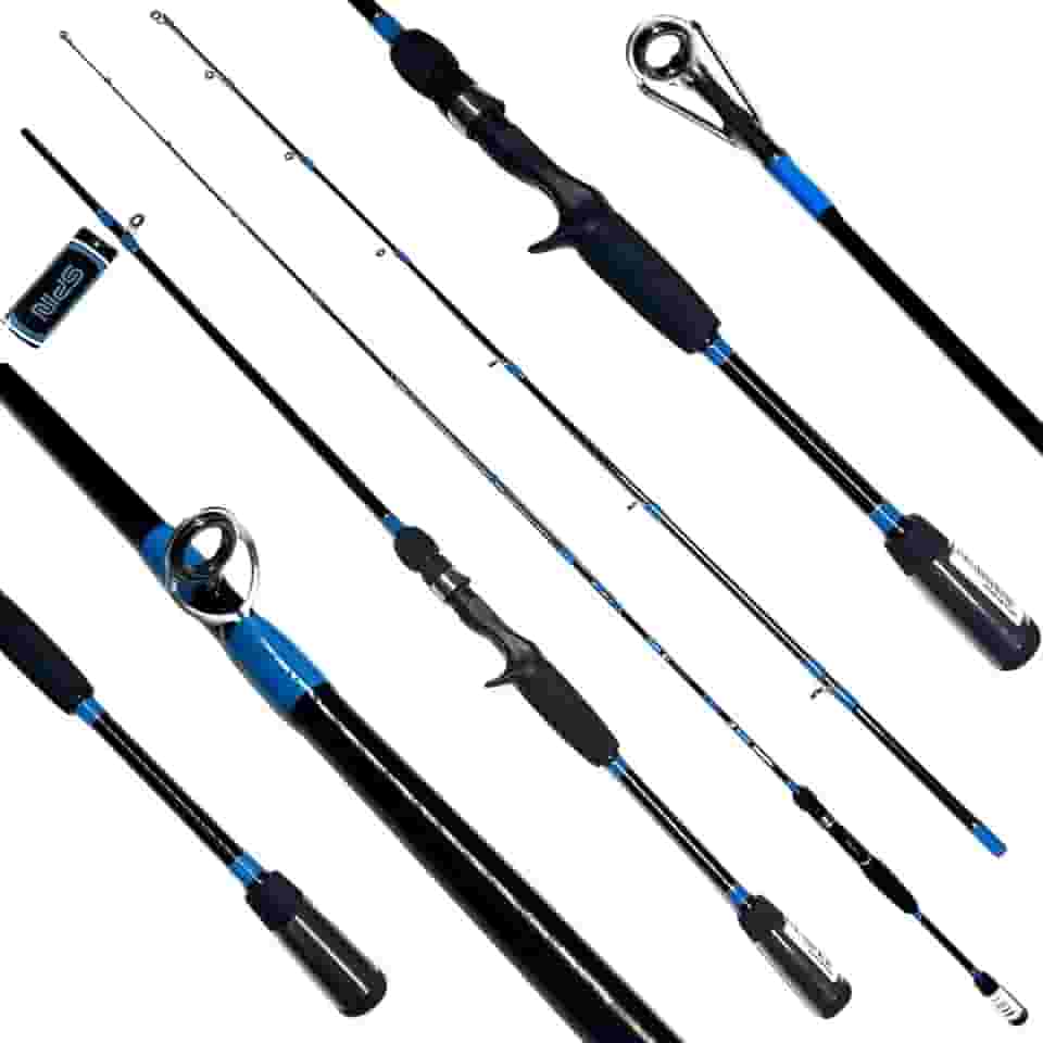 MARURI, VARA PARA CARRETILHA PLUSFISH SPIN BC562M 5'6" (1.68M) 8-17LB - AZUL - 2 PARTES