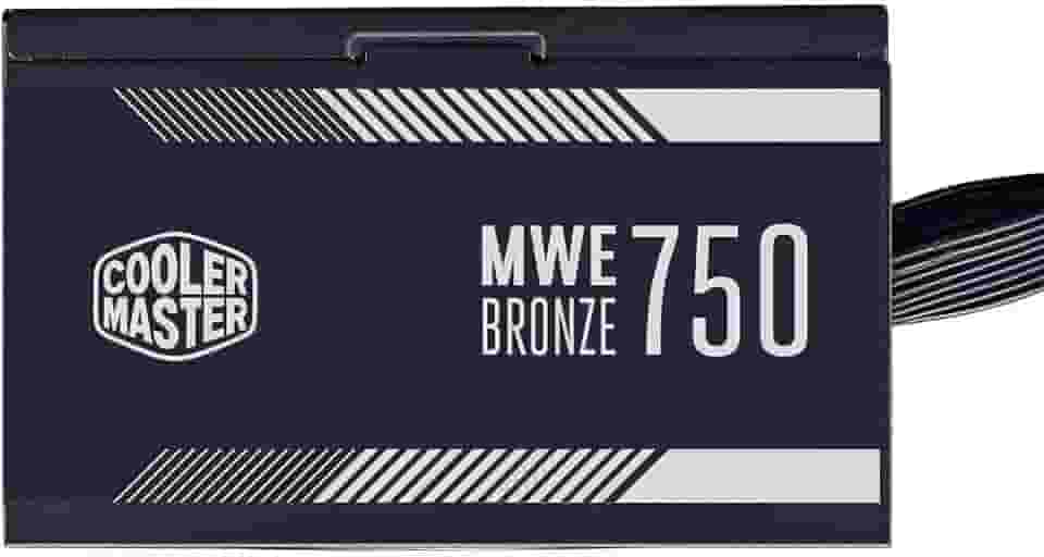 FONTE COOLER MASTER MWE 750W - 80 PLUS BRONZE V2- MPE-7501-ACAAB-BR