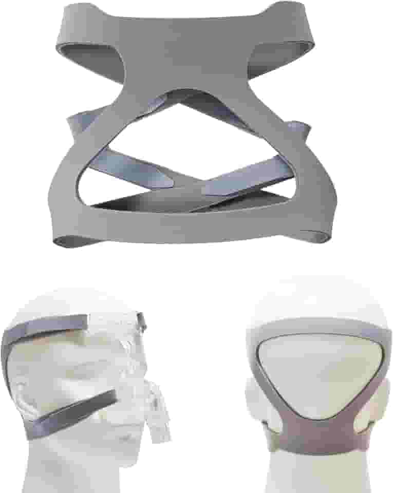 Alça Para Máscara Cpap, De Substituição Universal Flexível E Mais Confortável, Com Velcro Resistente, Resmed Mirage Series Philips Respironics (Sem Máscara)