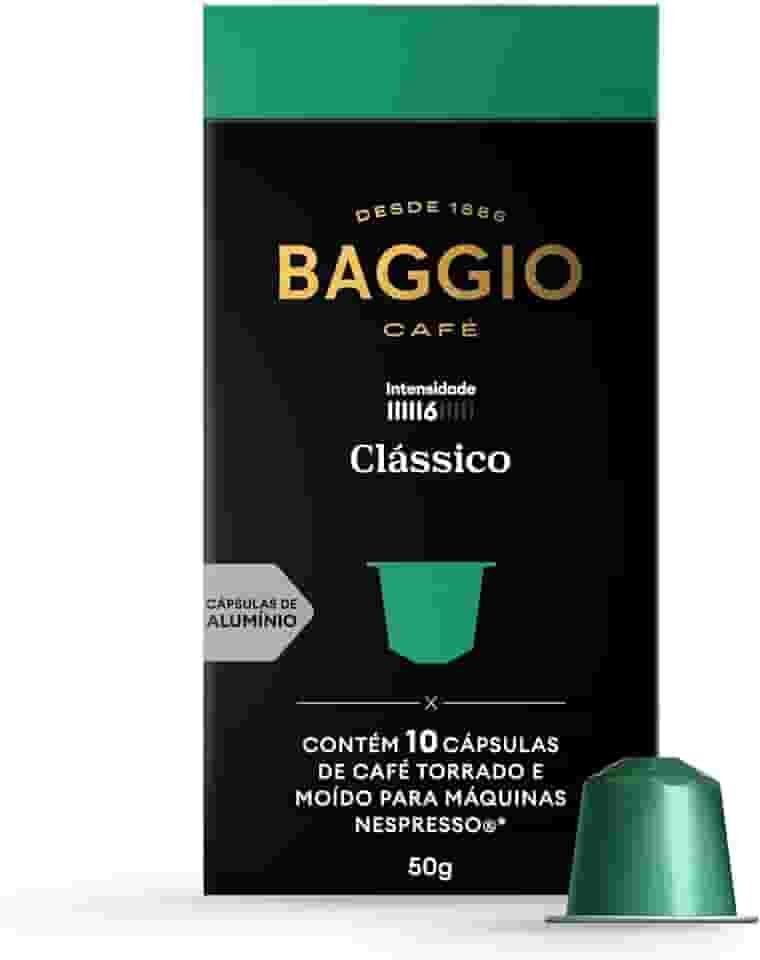 Baggio Café Cápsulas De Café Clássico Compatível Com Nespresso Contém 10 Cápsulas