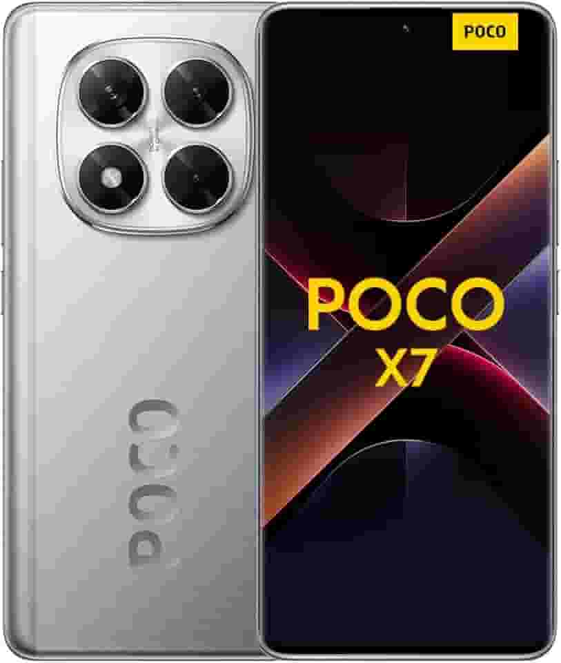 Smartphone Xiaomi Poco X7 5G NFC Silver (Prata) 8GB RAM 256GB ROM