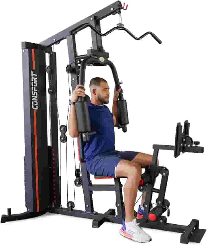 Estação de Musculação Fit Completa Academia Multifuncional 80kg Consport