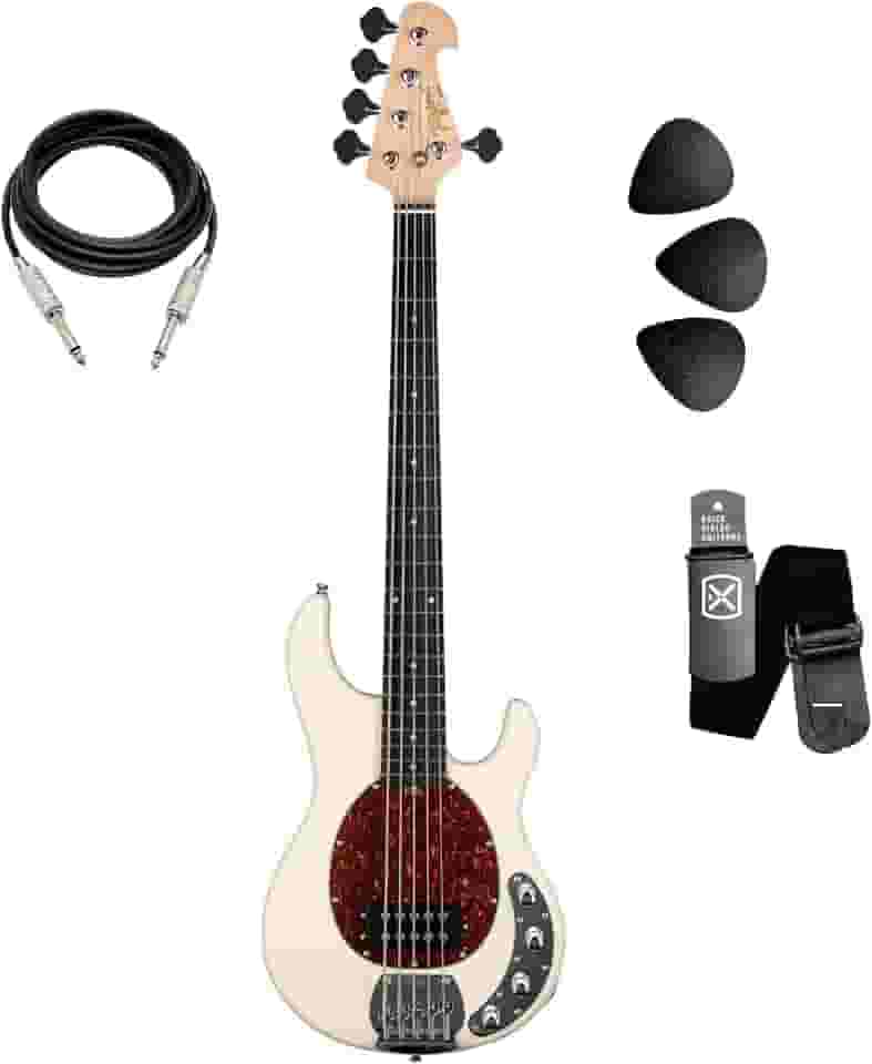 Contrabaixo Tagima Tbm-5 5 Cordas Olympic White