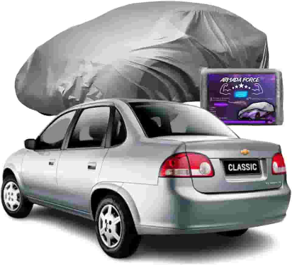 Capa Para Carro Corsa Classic Sedan Impermeável com Forro Central