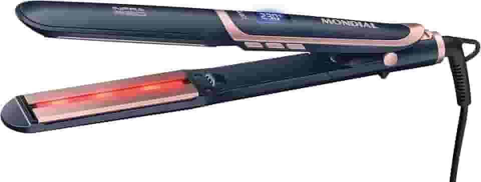 MONDIAL Prancha Alisadora InfraRed, Azul/Golden Rose, 55W, Bivolt - P-01-IR