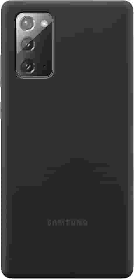 Capa Protetora Silicone Preta Galaxy Note 20