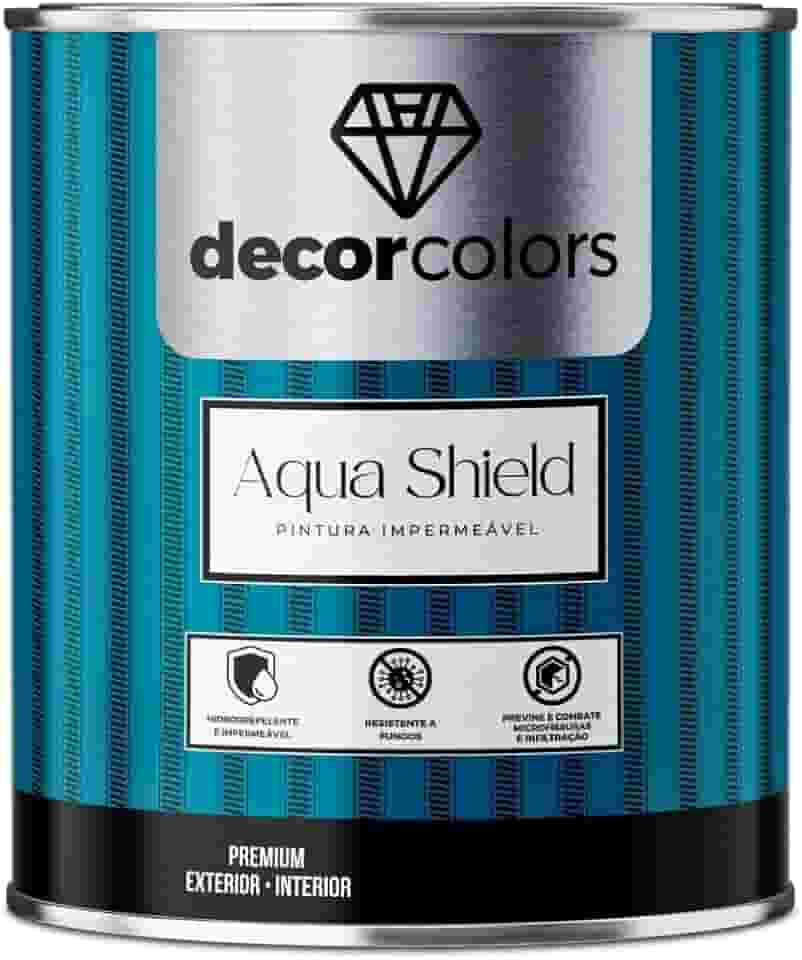 DECOR COLORS Tinta Aqua Shield Pintura Impermeável 4,3 kg - Decor Colors (Hera)