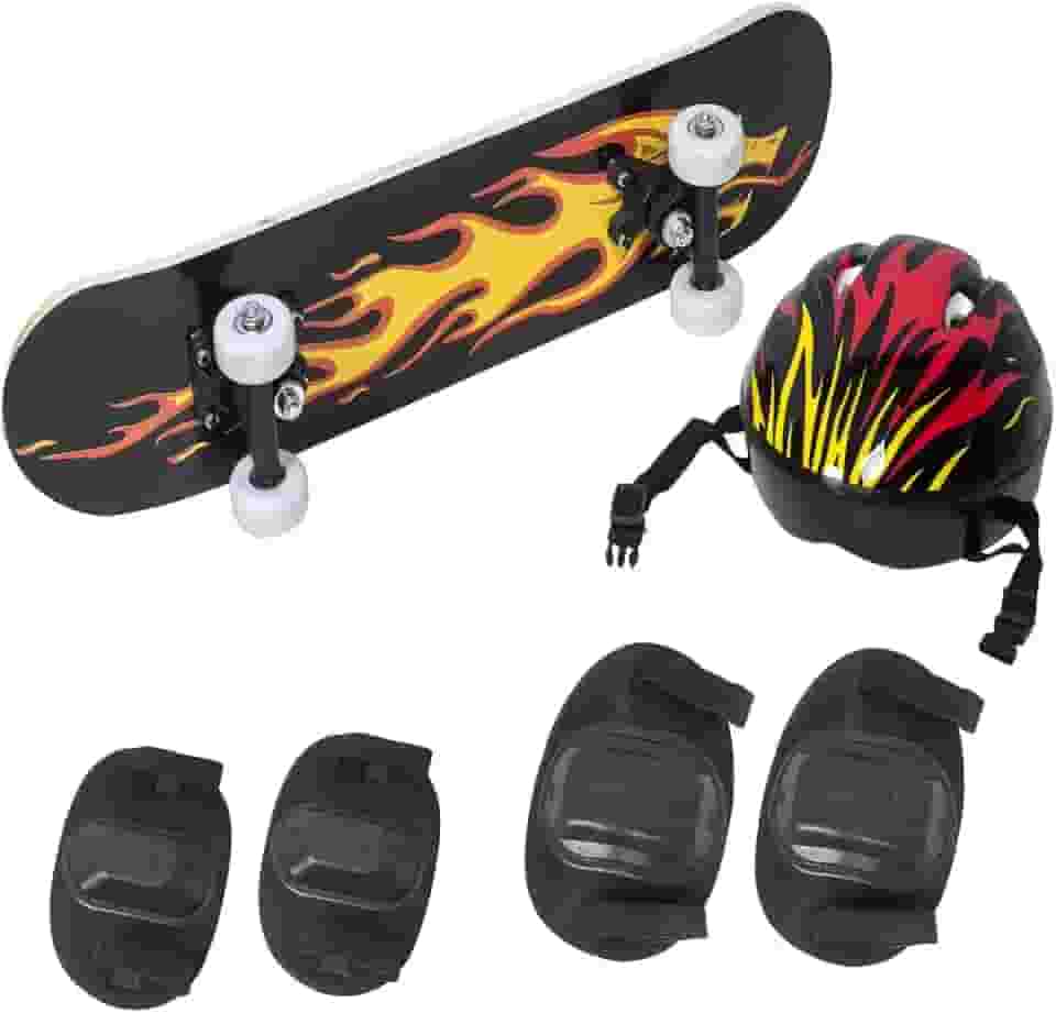 SKATE INFANTIL PEQUENO FOGO LARANJA 60 CM | 1992