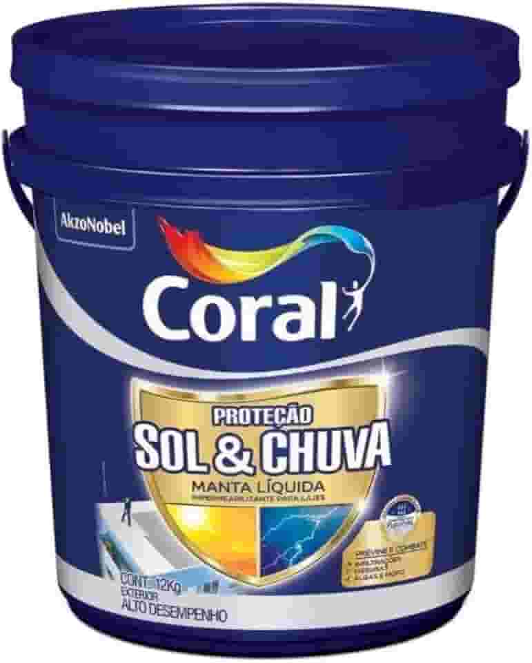 PROTEÇÃO SOL & CHUVA MANTA LÍQUIDA BRANCO 18KG - CORAL