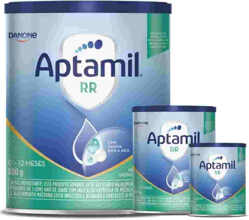 3 Latas - Fórmula infantil em pó RR- Danone 800 gr
