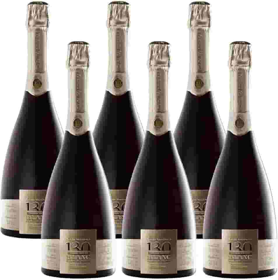 Kit 6 Espumantes Casa Valduga 130 Blanc de Blanc 750 Ml