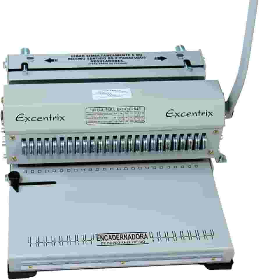 Encadernadora Perfuradora Wire-o 2x1 Fura, Fecha e Elimina