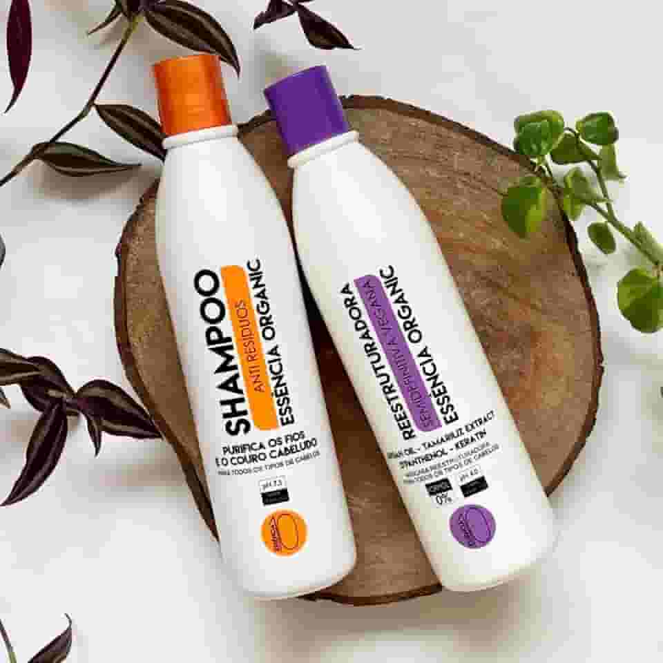 Kit Progressiva Semi Definitiva Essência Organic