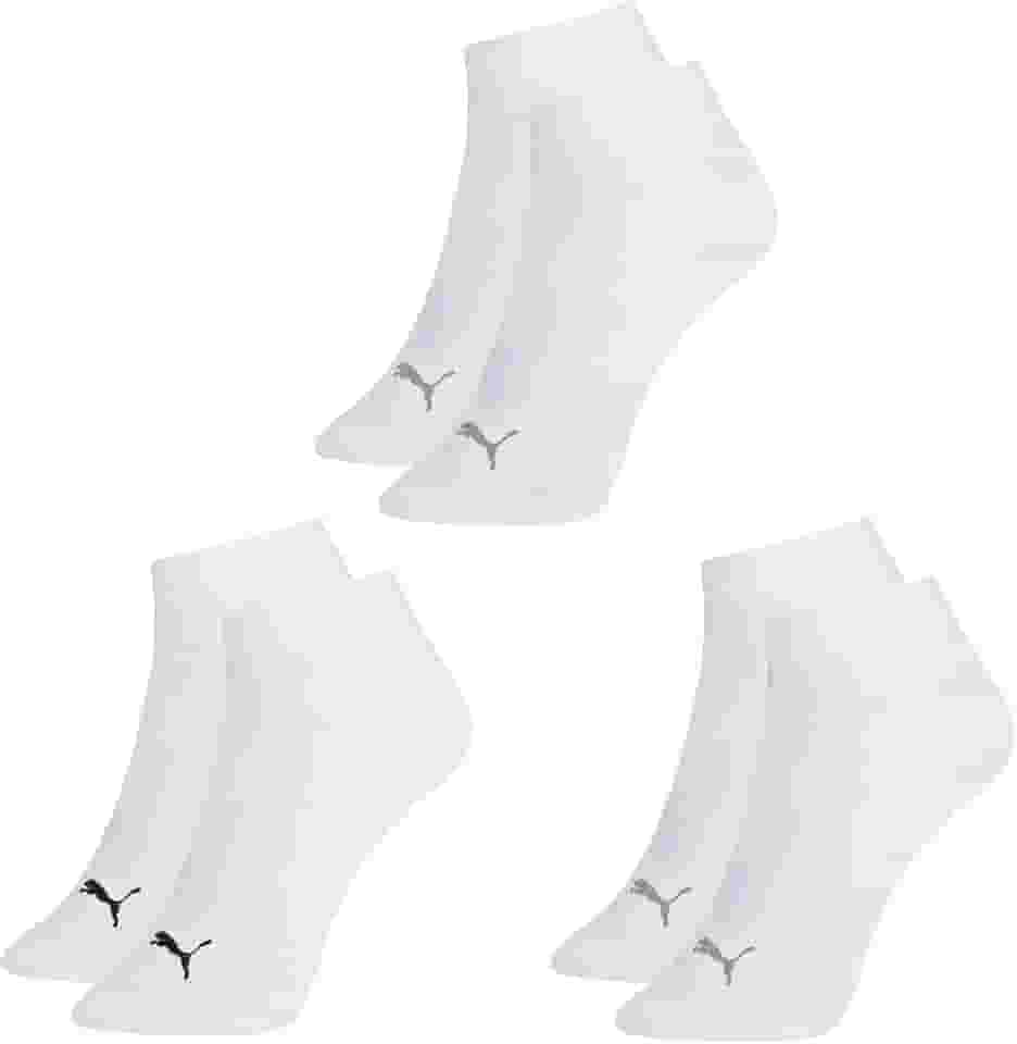 Kit 3 Pares de Meia Puma Sapatilha Cano Curto Everyday Esporte Masculina Adulto