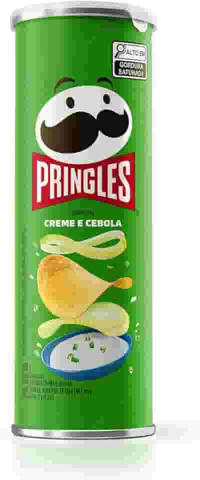 Salgadinho Batata Pringles Creme e Cebola 109g Lata