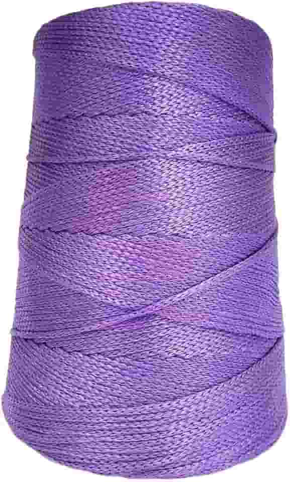 Fio Náutico/Cordão 500g 3mm Rayontex cores a sua escolha (Roxo)