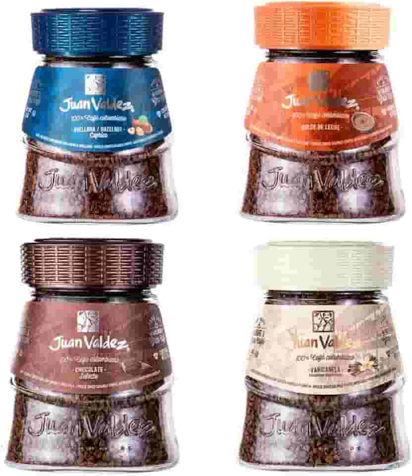 Kit 4 Café Solúvel Colombiano Juan Valdez 95gr
