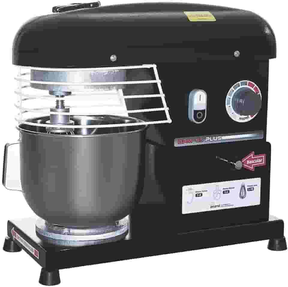 Batedeira Planetária Maná 5 Litros Semi Industrial Bivolt Bpm-05p Preta