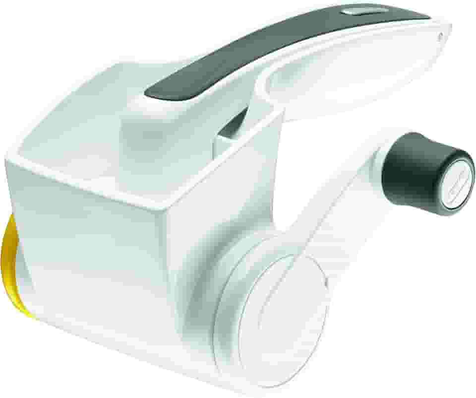 Ralador de Queijo Zyliss Classic Branco – Manivela Reversível, Lâmina de Aço Inoxidável, Ideal para Queijo Parmesão, Chocolate e Nozes – Alta Durabilidade e Fácil Limpeza