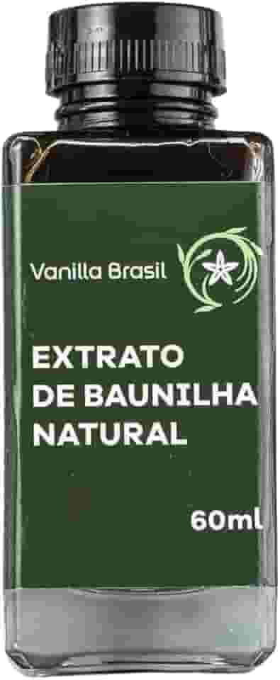 Vanilla Brasil, Extrato De Baunilha Natural Vanilla Brasil 60 Ml Zero Açúcar