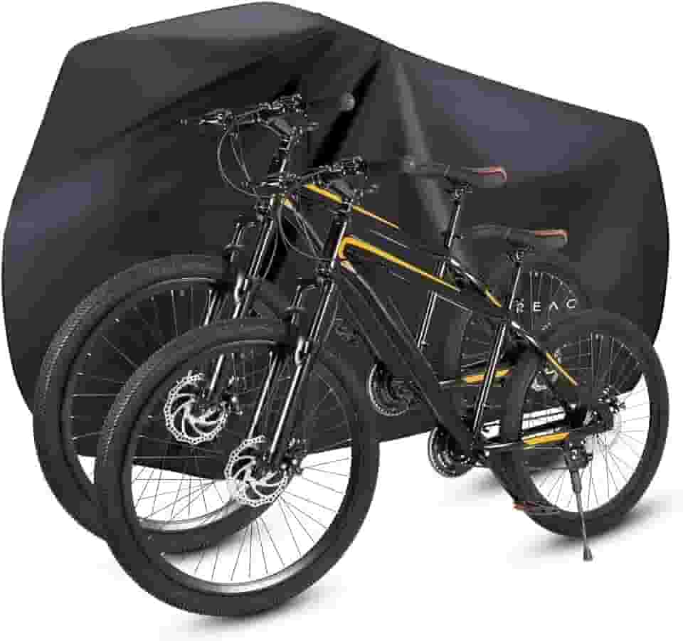 Capa de Cobrir Bicicleta Bike em Couro Aro 24/26/29 Forrada Impermeável e Anti UV