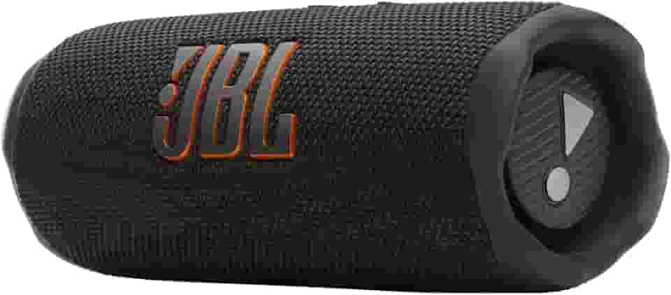 JBL Flip 7, altifalante Bluetooth portátil sem fios potente, bateria de 16h, resistente à água IP68, à prova de poeira e quedas, som Pro, AI Sound Boost, compatível com Auracast, preto